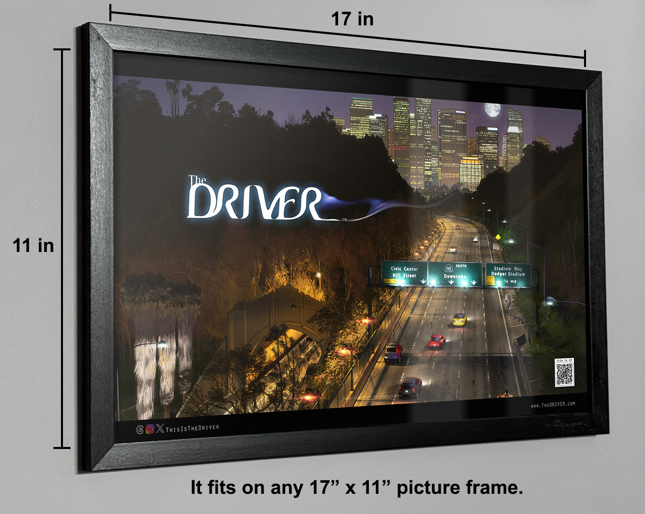 The DRIVER - AR Animated Poster 17"x11" - Chapter 1