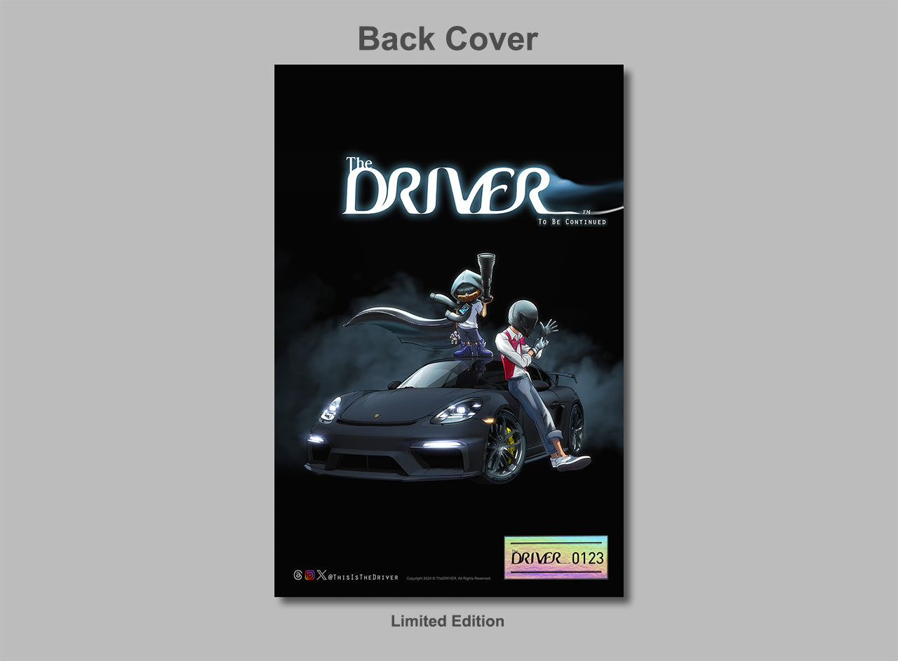 The DRIVER - AR Animated Comic - Into of the Phantom: Chapter 1 - Limited Edition