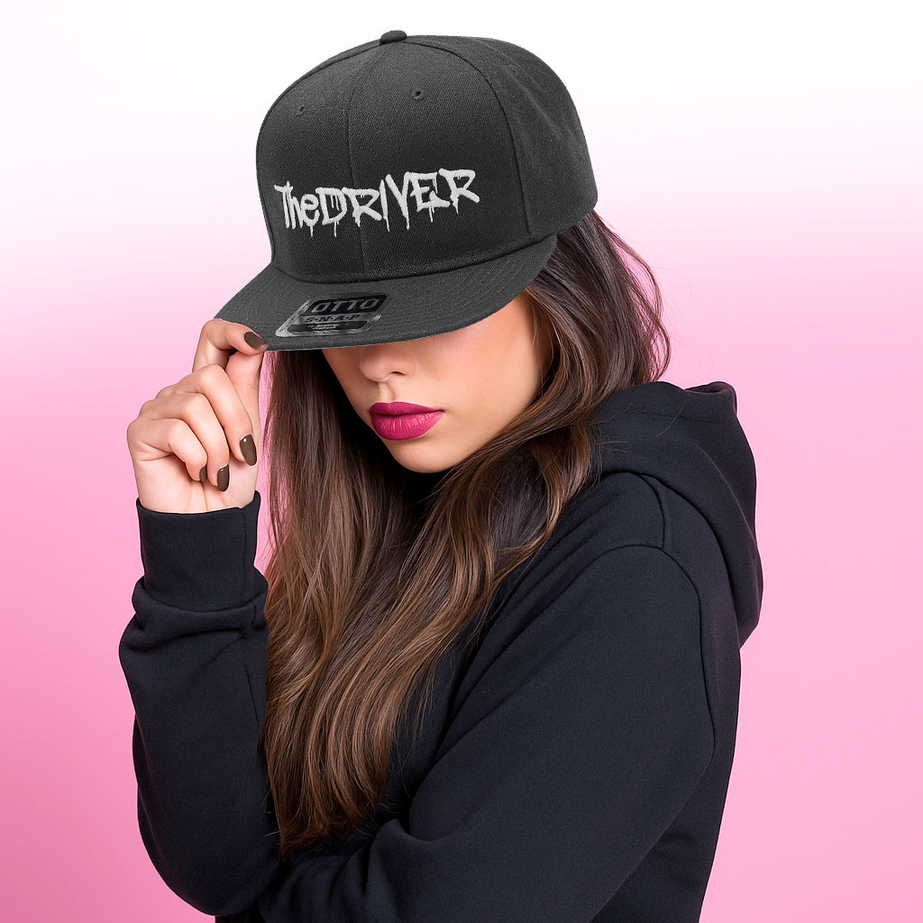 The DRIVER - Snapback Hat (Graffiti Style Logo)
