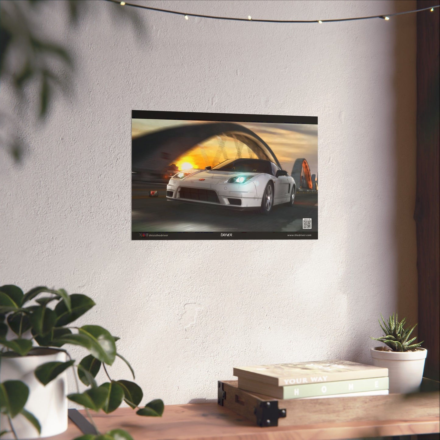 AR Animated Poster - NSX-R NA2 (Championship White) - 6th Street Bridge