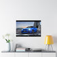 AR Animated Poster - GT-R R34 S-tune (Bayside Blue) - Street of Long Beach