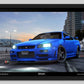 AR Animated Poster - GT-R R34 S-tune (Bayside Blue) - Street of Long Beach