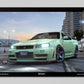 AR Animated Poster - GT-R R34 S-tune (Millennium Jade) - Street of Long Beach