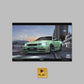 AR Animated Poster - GT-R R34 S-tune (Millennium Jade) - Street of Long Beach