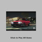 AR Animated Poster 17"x11" - AE86 Levin (Red)