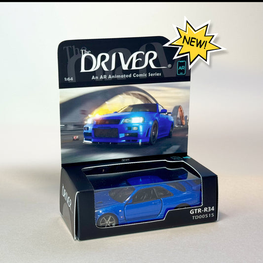 NEW! AR Animated Diecast 1:64 - GT-R R34 6th Street Bridge Limited Edition